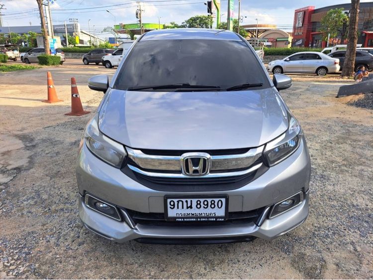 Honda Mobilio 2020 1.5 S Sedan เบนซิน ไม่ติดแก๊ส เกียร์อัตโนมัติ บรอนซ์เงิน รูปที่ 2