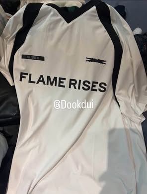 เสื้อ jersey le sserafim flame rise