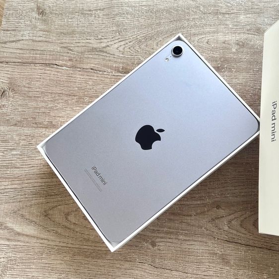ขายเทิร์น iPad mini 7 (A17 Pro) wifi 128 แบต 100 รอบชาร์จ 14 รอบเท่านั้น สวยกริ๊บไร้ตำหนิ อุปกรณ์ไม่เคยใช้งาน รูปที่ 6