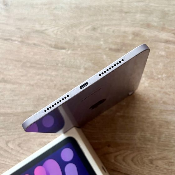 ขายเทิร์น iPad mini 7 (A17 Pro) wifi 128 แบต 100 รอบชาร์จ 14 รอบเท่านั้น สวยกริ๊บไร้ตำหนิ อุปกรณ์ไม่เคยใช้งาน รูปที่ 8