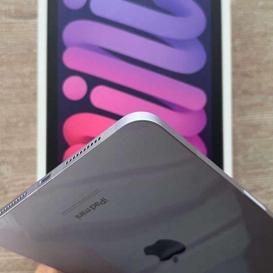 ขายเทิร์น iPad mini 7 (A17 Pro) wifi 128 แบต 100 รอบชาร์จ 14 รอบเท่านั้น สวยกริ๊บไร้ตำหนิ อุปกรณ์ไม่เคยใช้งาน รูปที่ 14