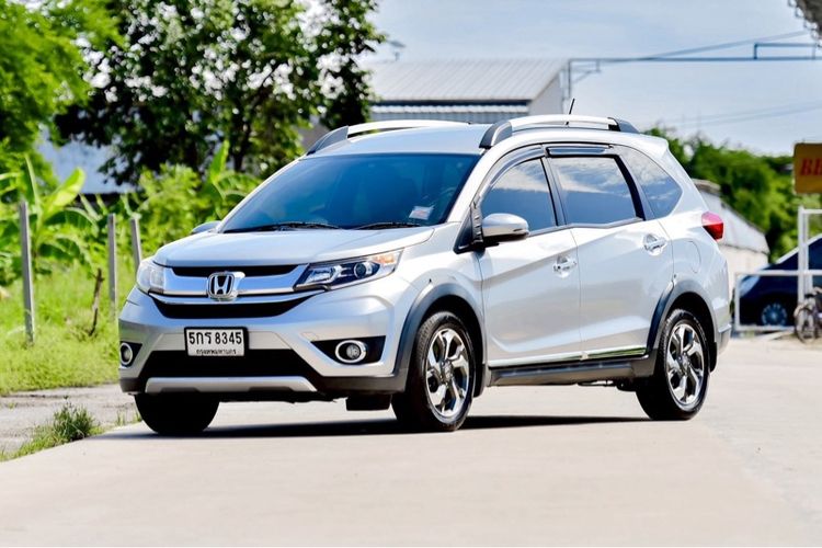 Honda BR-V 2016 1.5 SV Utility-car เบนซิน ไม่ติดแก๊ส เกียร์อัตโนมัติ เทา รูปที่ 3