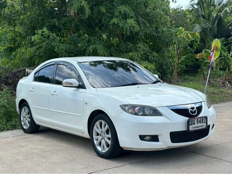 Mazda Mazda3 2008 1.6 V Sedan เบนซิน ไม่ติดแก๊ส เกียร์อัตโนมัติ ขาว รูปที่ 3