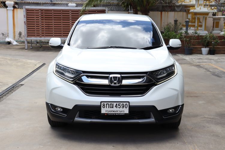 Honda CR-V 2019 2.4 E Utility-car เบนซิน ไม่ติดแก๊ส เกียร์อัตโนมัติ ขาว รูปที่ 2