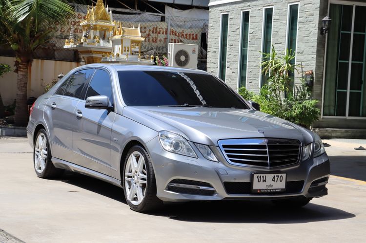 Mercedes-Benz E-Class 2013 E250 Sedan เบนซิน ไม่ติดแก๊ส เกียร์อัตโนมัติ เทา รูปที่ 3