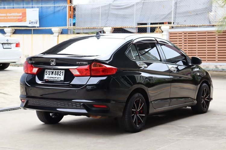 Honda City 2019 1.5 V Plus i-VTEC Sedan เบนซิน เกียร์อัตโนมัติ ดำ รูปที่ 4