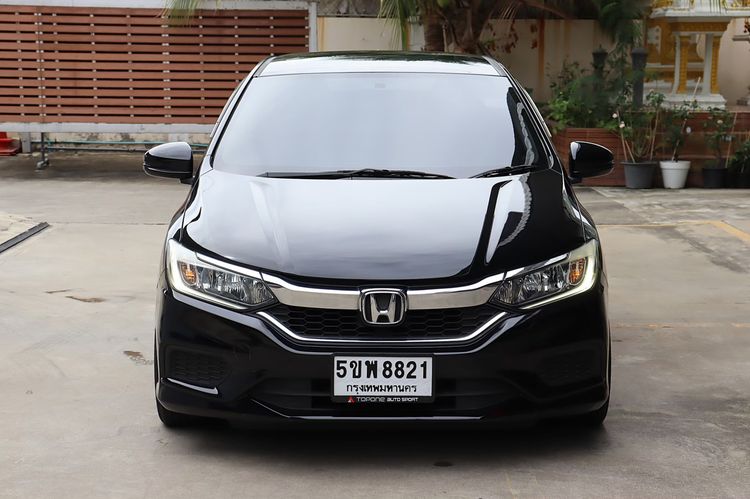 Honda City 2019 1.5 V Plus i-VTEC Sedan เบนซิน เกียร์อัตโนมัติ ดำ รูปที่ 2