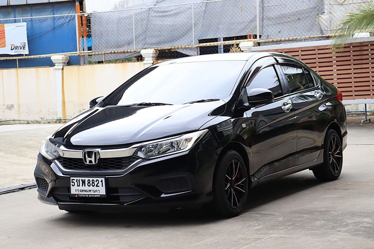 Honda City 2019 1.5 V Plus i-VTEC Sedan เบนซิน เกียร์อัตโนมัติ ดำ