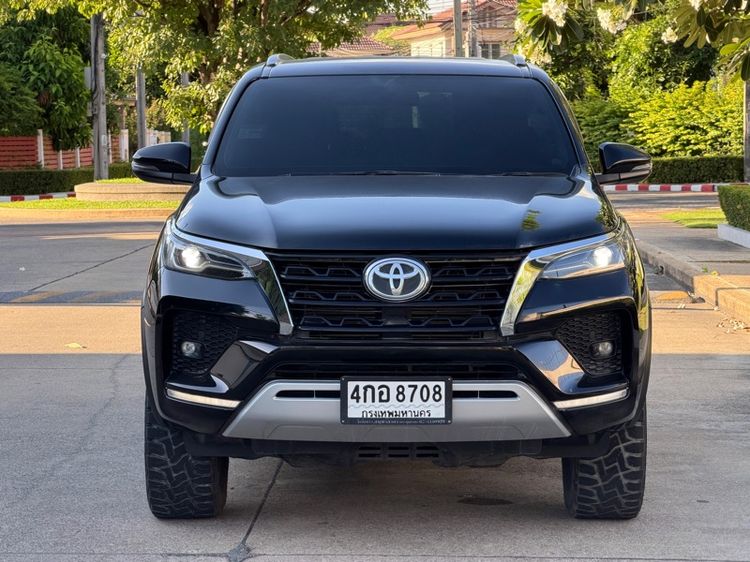 Toyota Fortuner 2020 2.4 G Utility-car ดีเซล ไม่ติดแก๊ส เกียร์อัตโนมัติ ดำ รูปที่ 2
