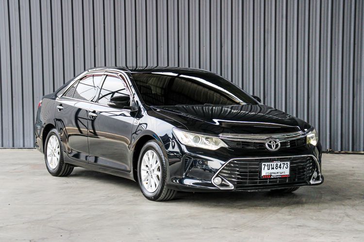 Toyota Camry 2018 2.0 G Sedan เบนซิน ไม่ติดแก๊ส เกียร์อัตโนมัติ ดำ รูปที่ 3