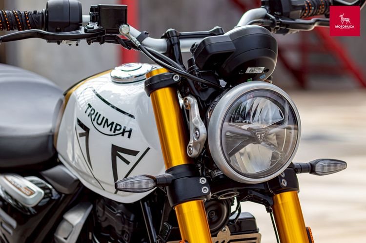 Triumph Speed400 ปี2025 เจ้าของเดียว วิ่ง5,000Km. มีวารันตีศูนย์ฯ รูปที่ 6