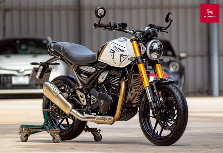 Triumph Speed400 ปี2025 เจ้าของเดียว วิ่ง5,000Km. มีวารันตีศูนย์ฯ