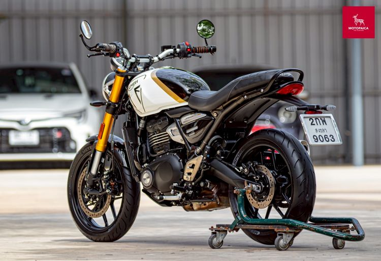Triumph Speed400 ปี2025 เจ้าของเดียว วิ่ง5,000Km. มีวารันตีศูนย์ฯ รูปที่ 4