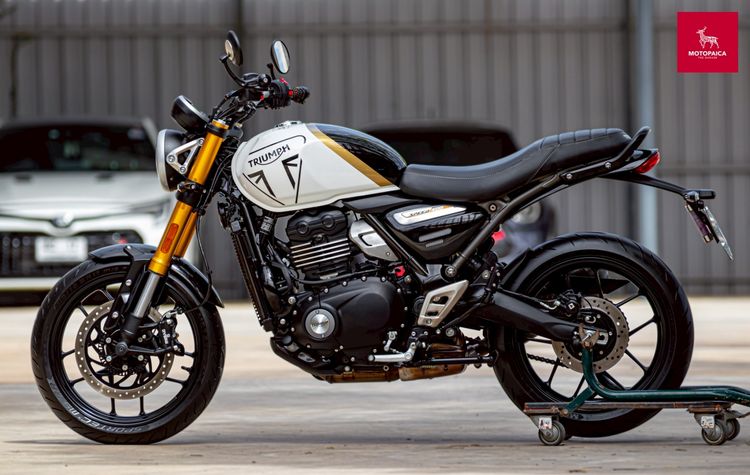 Triumph Speed400 ปี2025 เจ้าของเดียว วิ่ง5,000Km. มีวารันตีศูนย์ฯ รูปที่ 3