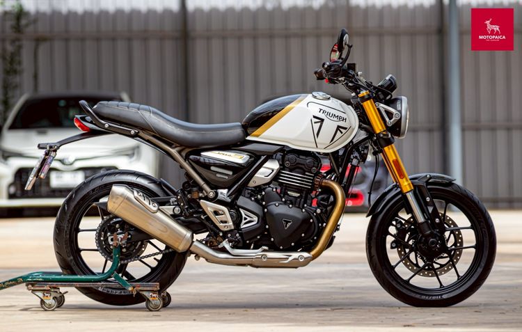 Triumph Speed400 ปี2025 เจ้าของเดียว วิ่ง5,000Km. มีวารันตีศูนย์ฯ รูปที่ 2