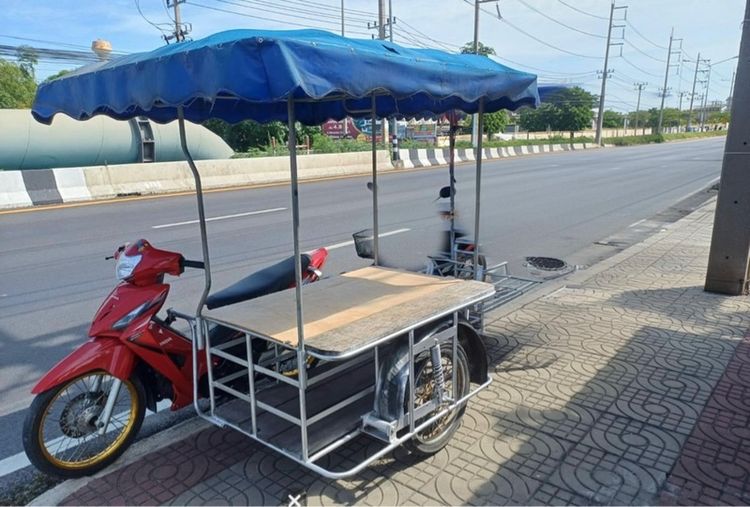รถพร้อมพ่วง Honda wave 100 เครื่องดี พร้อมใช้งาน รูปที่ 2