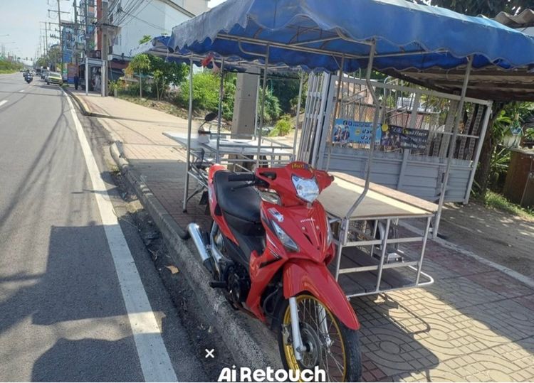 รถพร้อมพ่วง Honda wave 100 เครื่องดี พร้อมใช้งาน