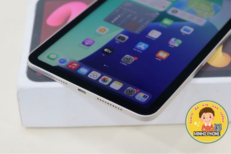 📱IPad mini 7 128GB WiFi  Cellular สีทอง ครบกล่อง รูปที่ 7