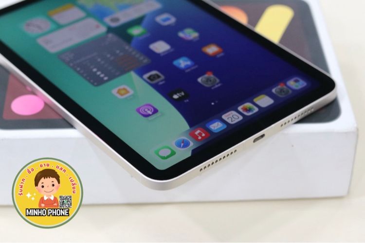 📱IPad mini 7 128GB WiFi  Cellular สีทอง ครบกล่อง รูปที่ 6
