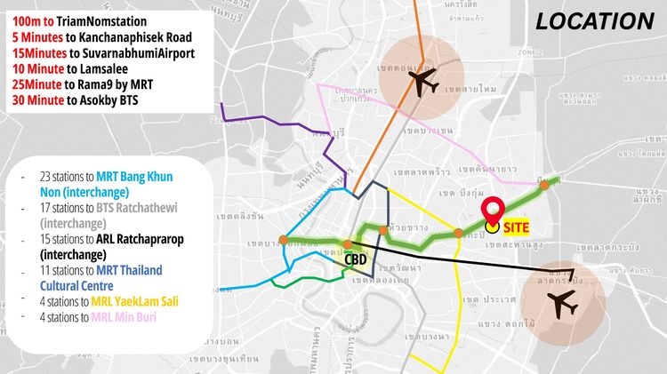ที่ดินรามคำแหงใกล้สถานีน้อมเกล้า รูปที่ 3