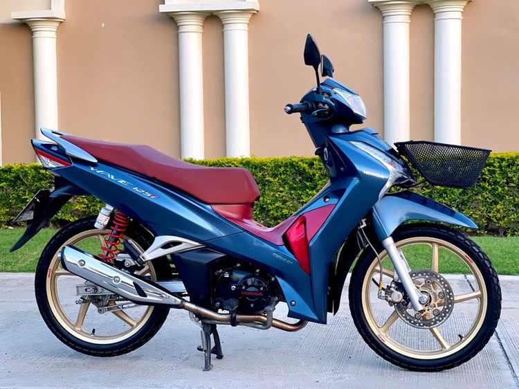ขาย HONDA WAVE 125i LED ปี2021 สตาร์มือ ตัวท็อปล้อแม็ก รถที่บ้านใช้เอง รถสวยมากๆครับ ขับนิ่มภาษี70
