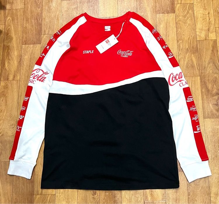 เสื้อ Staple X Coca-Cola Apparel Collection Long Sleeve T-Shirt