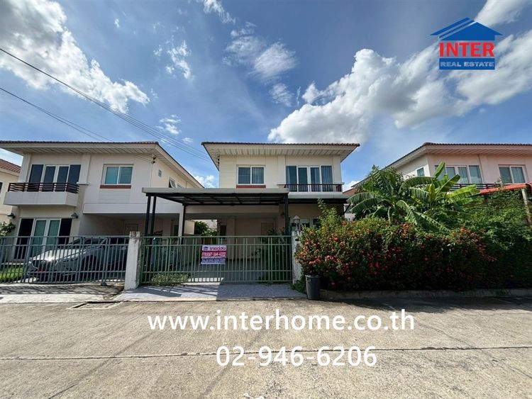 บ้านเเฝด 2 ชั้น 39.9 ตร.ว. หมู่บ้านศุภาลัยวิลล์ วงแหวน-ลำลูกกาคลอง3 ใกล้โรงเรียนเตรียมบัณฑิต ถนนชลมาร์คพิจารณ์ ถนนลำลูกกา