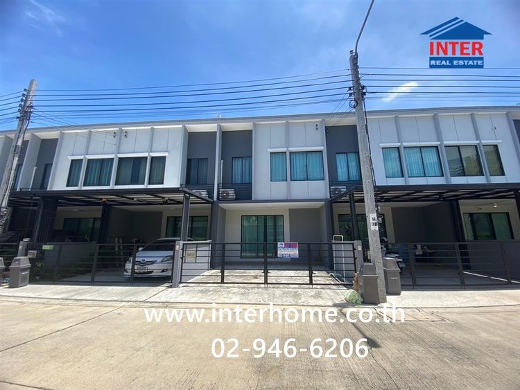 ทาวน์เฮ้าส์ 2 ชั้น 18.4 ตร.ว. หมู่บ้านพลีโน่ ดอนเมือง-สรงประภา ซอยสรงประภา30 ถนนวิภาวดีรังสิต ถนนสรงประภา เขตดอนเมือง กรุงเทพมหานคร