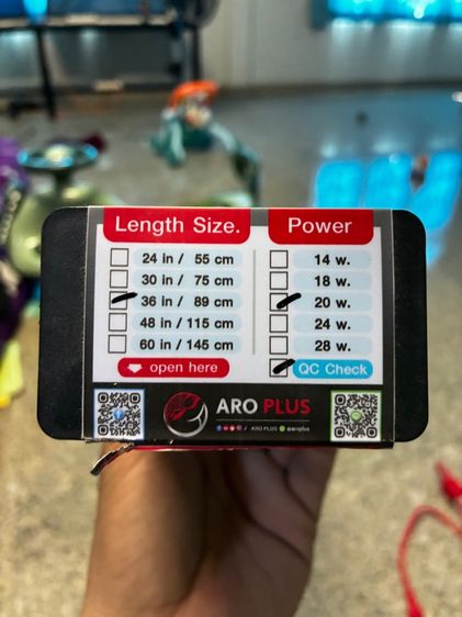 หลอดไฟตู้ปลา(ARO PLUS) LED T10PLUS 2in1 รูปที่ 3