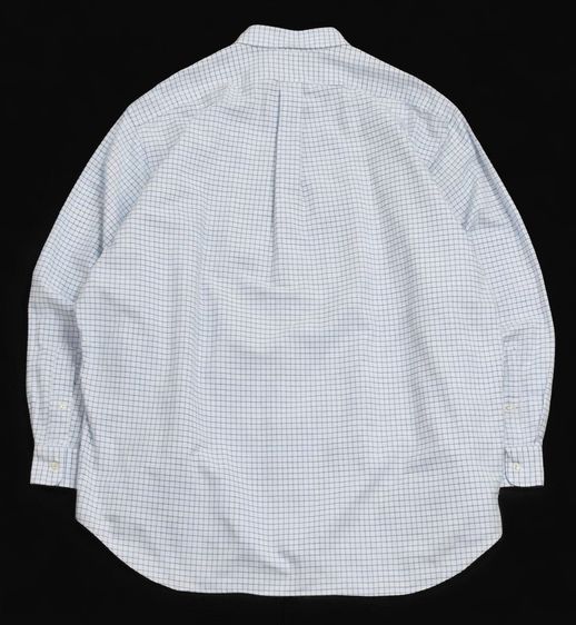 Polo Ralph Lauren Classic Fit Button-Down Shirt Micro Grid Check Pattern รูปที่ 7