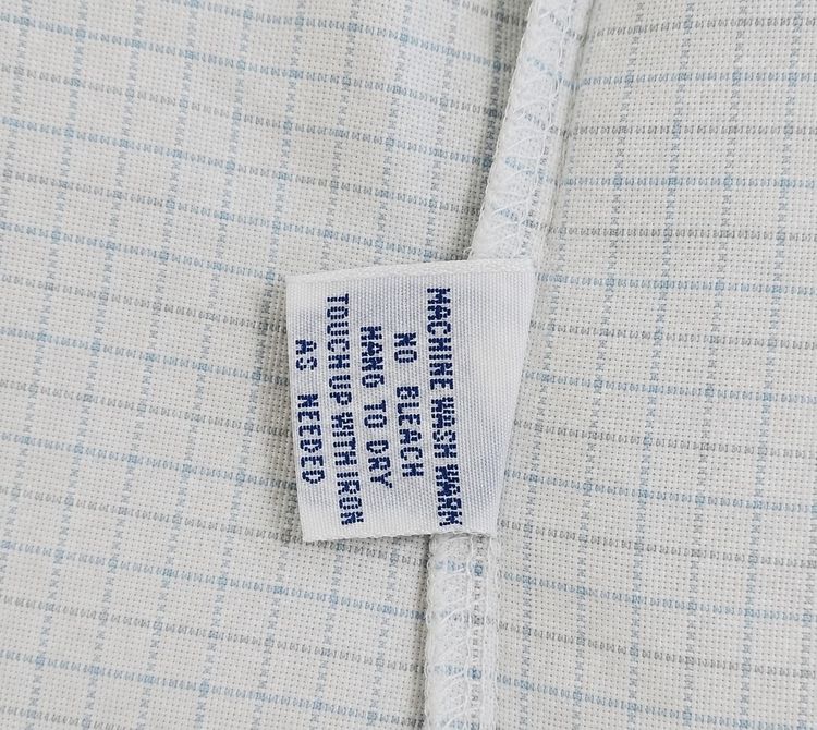 Polo Ralph Lauren Classic Fit Button-Down Shirt Micro Grid Check Pattern รูปที่ 6