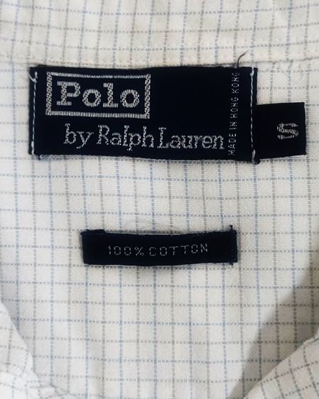 Polo Ralph Lauren Classic Fit Button-Down Shirt Micro Grid Check Pattern รูปที่ 2