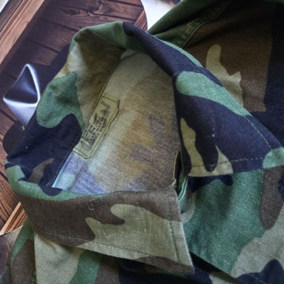  เสื้อทหาร Woodland Camo US Army Combat Jacket แท้ มือสอง รูปที่ 4