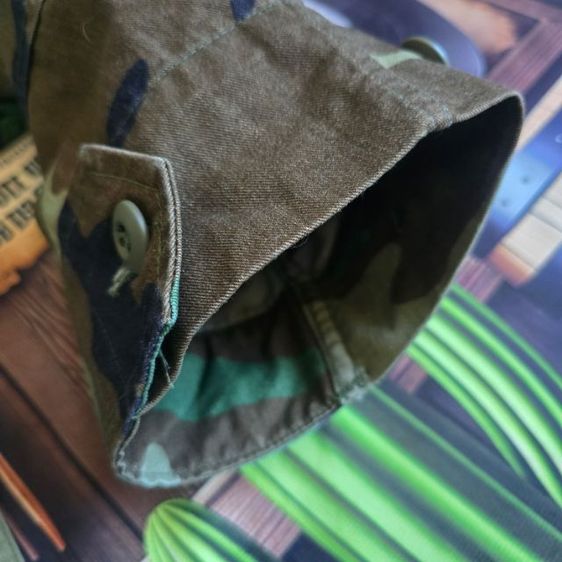  เสื้อทหาร Woodland Camo US Army Combat Jacket แท้ มือสอง รูปที่ 5
