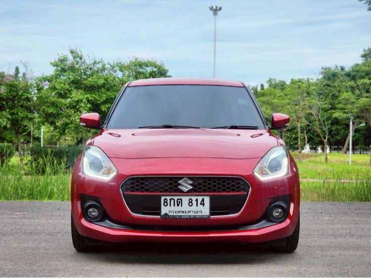 Suzuki Swift 2019 Sedan เบนซิน ไม่ติดแก๊ส เกียร์อัตโนมัติ แดง รูปที่ 2
