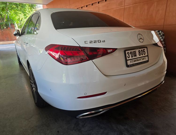 รถ Mercedes-Benz C-Class C220 สี ขาว
