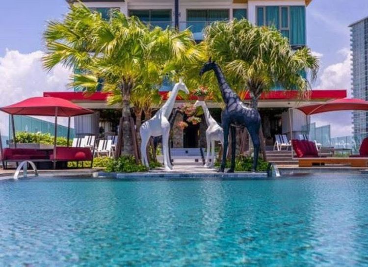 ไม่อนุญาต ตกแต่งครบ Riviera​ Ocean​ Drive