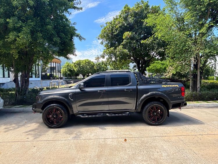 Ford Ranger 2024 2.0 Hi-Rider XLS Pickup ดีเซล ไม่ติดแก๊ส เกียร์อัตโนมัติ เทา รูปที่ 3