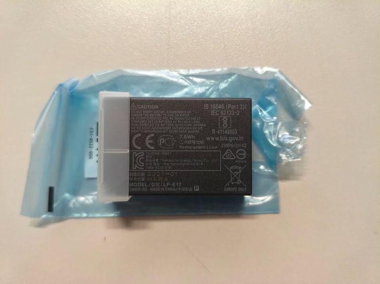 ขายแบตเตอรี่ Canon LP-E17 ของแท้ ของใหม่มือ1 รูปที่ 2