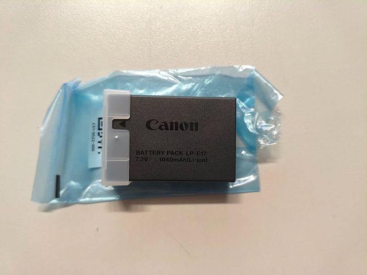 ขายแบตเตอรี่ Canon LP-E17 ของแท้ ของใหม่มือ1