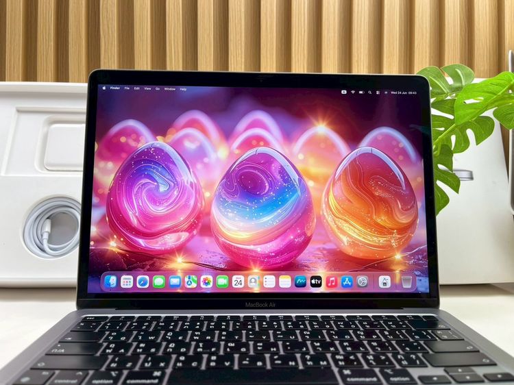 MacBook Air 13-inch M1,2020 Ram8GB SSD256GB Space Gray รูปที่ 4