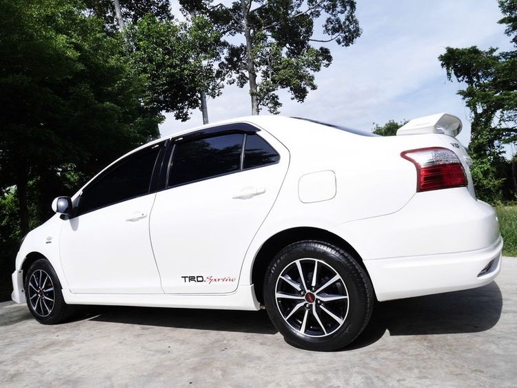 Toyota Vios 2012 1.5 Trd Sportivo Sedan เบนซิน ไม่ติดแก๊ส เกียร์อัตโนมัติ ขาว รูปที่ 3