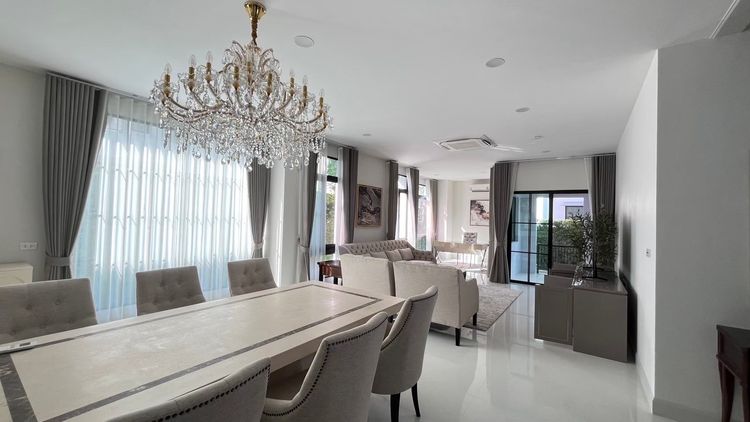 Land and Houses ตกแต่งครบ ให้เช่าบ้านเดี่ยว หมู่บ้านนันทวัน พระราม 9 กรุงเทพกรีฑา  รูปที่ 4