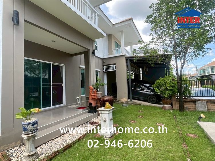 บ้านเดี่ยว 2 ชั้น 74.8 ตร.ว. หมู่บ้านดีไลท์แอทซีน วัชรพล-จตุโชติ ถนนสุขาภิบาล5 ถนนวัชรพล เขตสายไหม กรุงเทพมหานคร รูปที่ 3