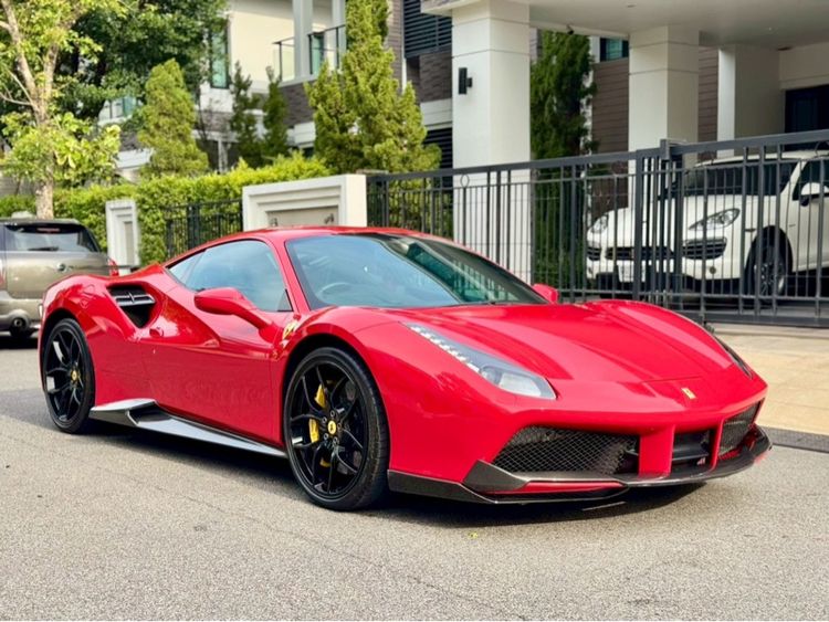 Ferrari 488 GTB 2016 3.9 Sedan เบนซิน ไม่ติดแก๊ส เกียร์อัตโนมัติ แดง รูปที่ 2