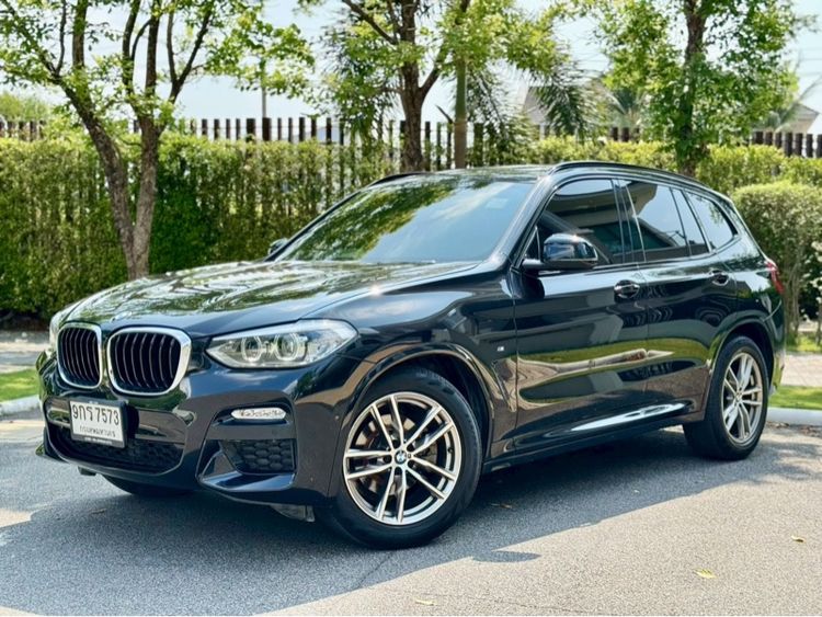 BMW X3 2018 X3 2.0 xDrive20d M Sport Utility-car ดีเซล ไม่ติดแก๊ส เกียร์อัตโนมัติ ดำ