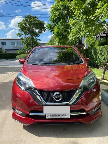 รถ Nissan Note 1.2 VL สี แดง