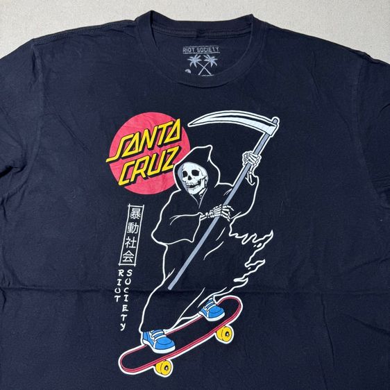 เสื้อยืด Riot Society x Santa Cruz Size L