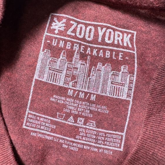 เสื้อยืด Zoo York ผ้านิ่ม Size M รูปที่ 3