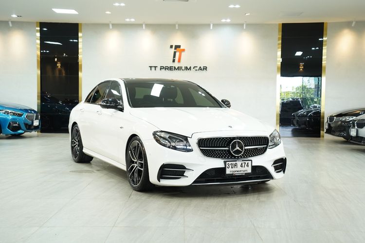 รถ Mercedes-Benz E-Class E53 สี ขาว